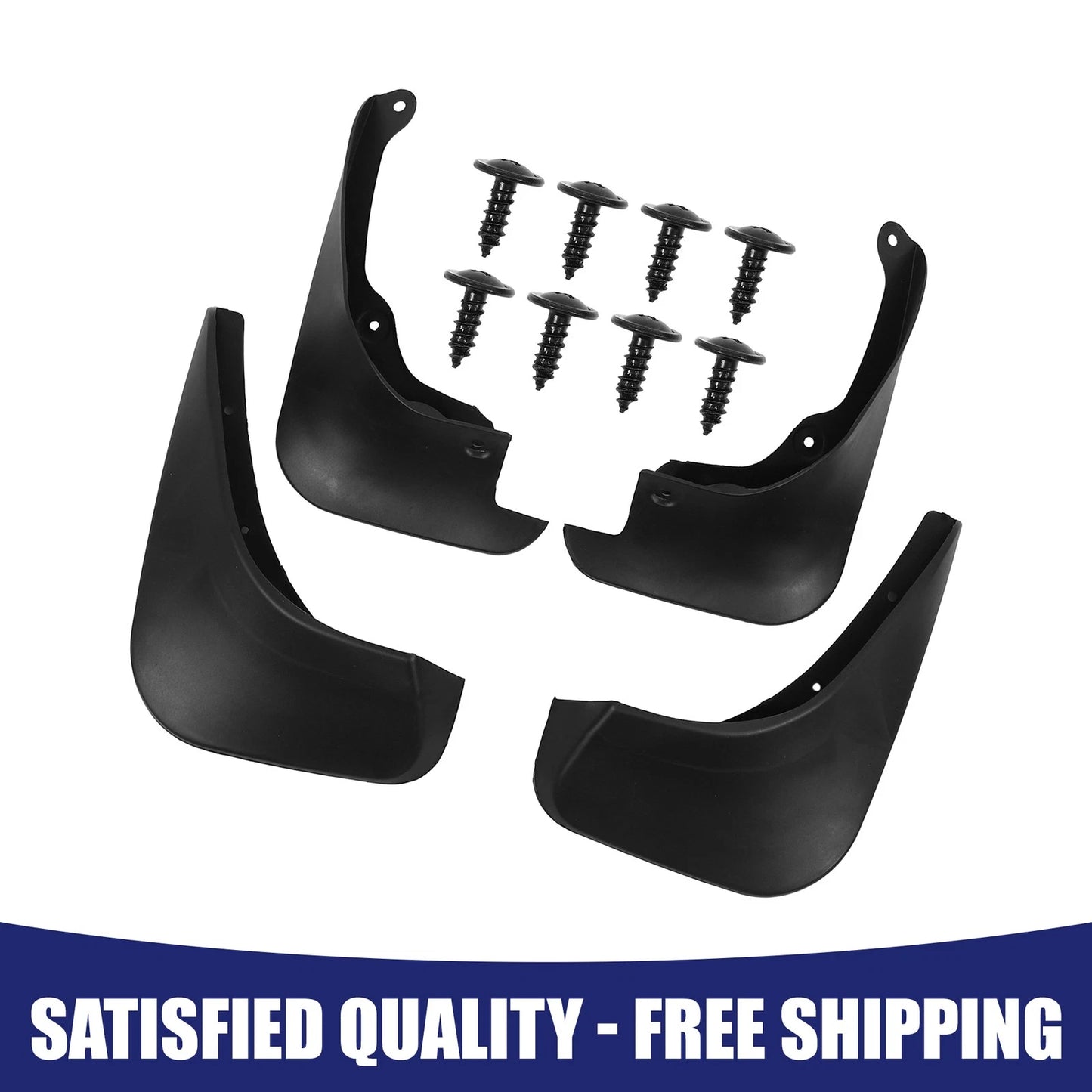 Splash Guards Mud Flap Suit with Screws 1 x for Toyota Yaris