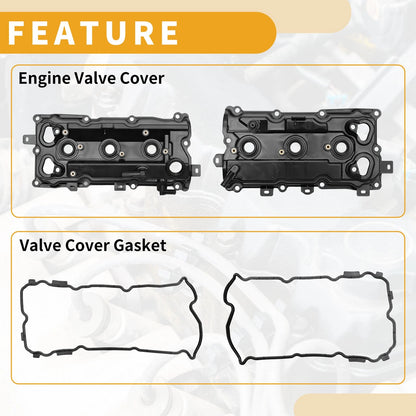 Engine Valve Cover & Gasket for Nissan Altima (2014-2018) 1 Set