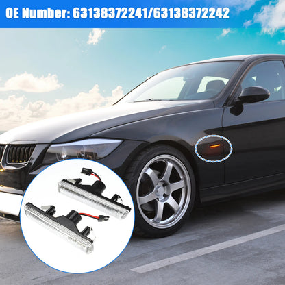 Clear LED Side Marker Lights for BMW E36 (1992-1999)