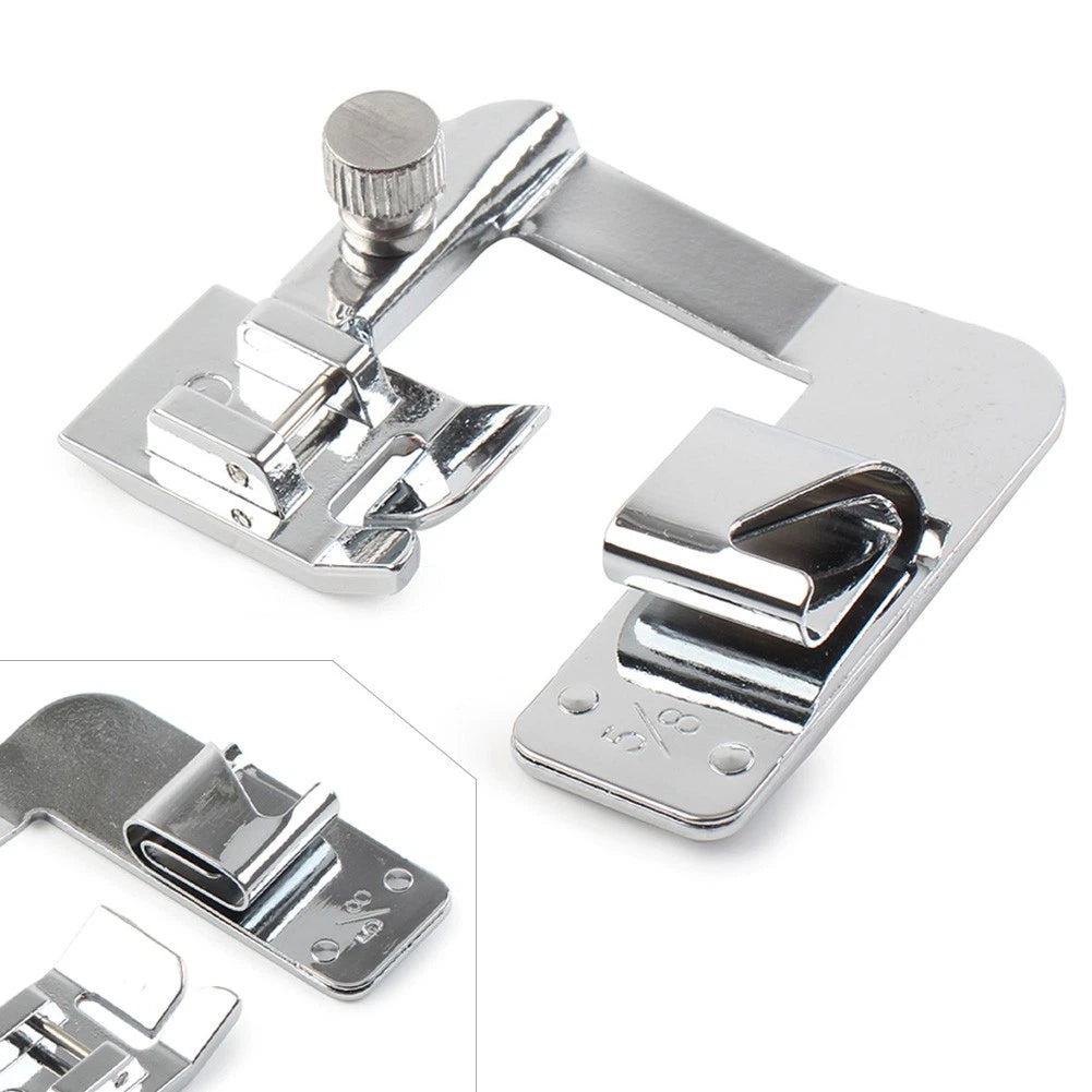 Sewing Machine Foot Presser Rolled Hem Feet for Brother Singer