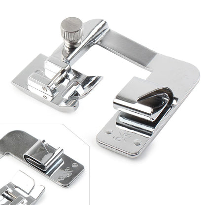Sewing Machine Foot Presser Rolled Hem Feet for Brother Singer