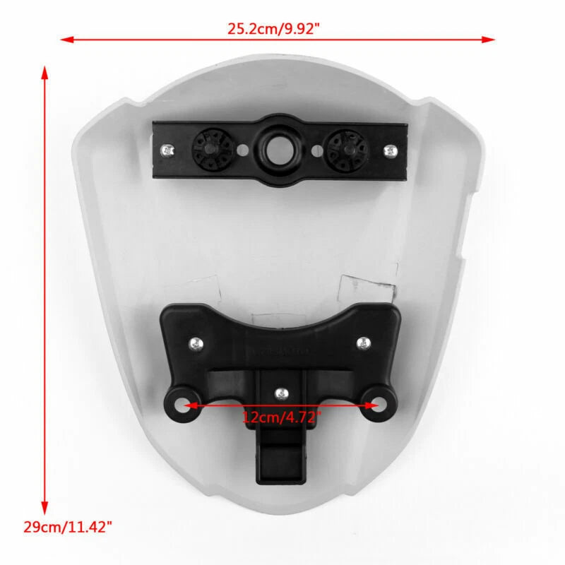Pillion Seat Cowl for Suzuki GSXR1000 (2007-2008) Yellow