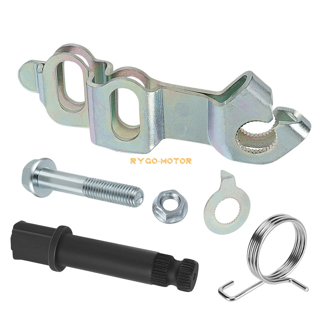 Rear Drum Brake Arm Rocker Cam with Spring Kit for Honda Rancher 420 TRX420 (2014–24)