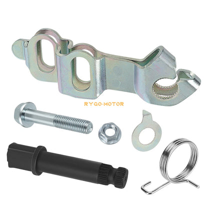 Rear Drum Brake Arm Rocker Cam with Spring Kit for Honda Rancher 420 TRX420 (2014–24)