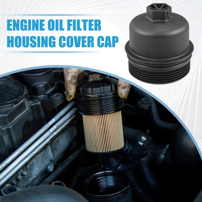 Engine Oil Filter Housing Cover for Land Rover DEFENDER 2.4L (2007-2016)
