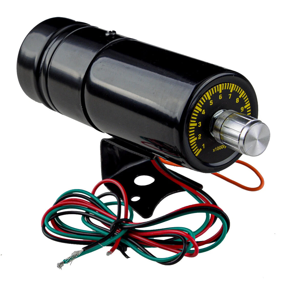 1000-11000 RPM Adjustable Tachometer Gauge with Red LED for Car
