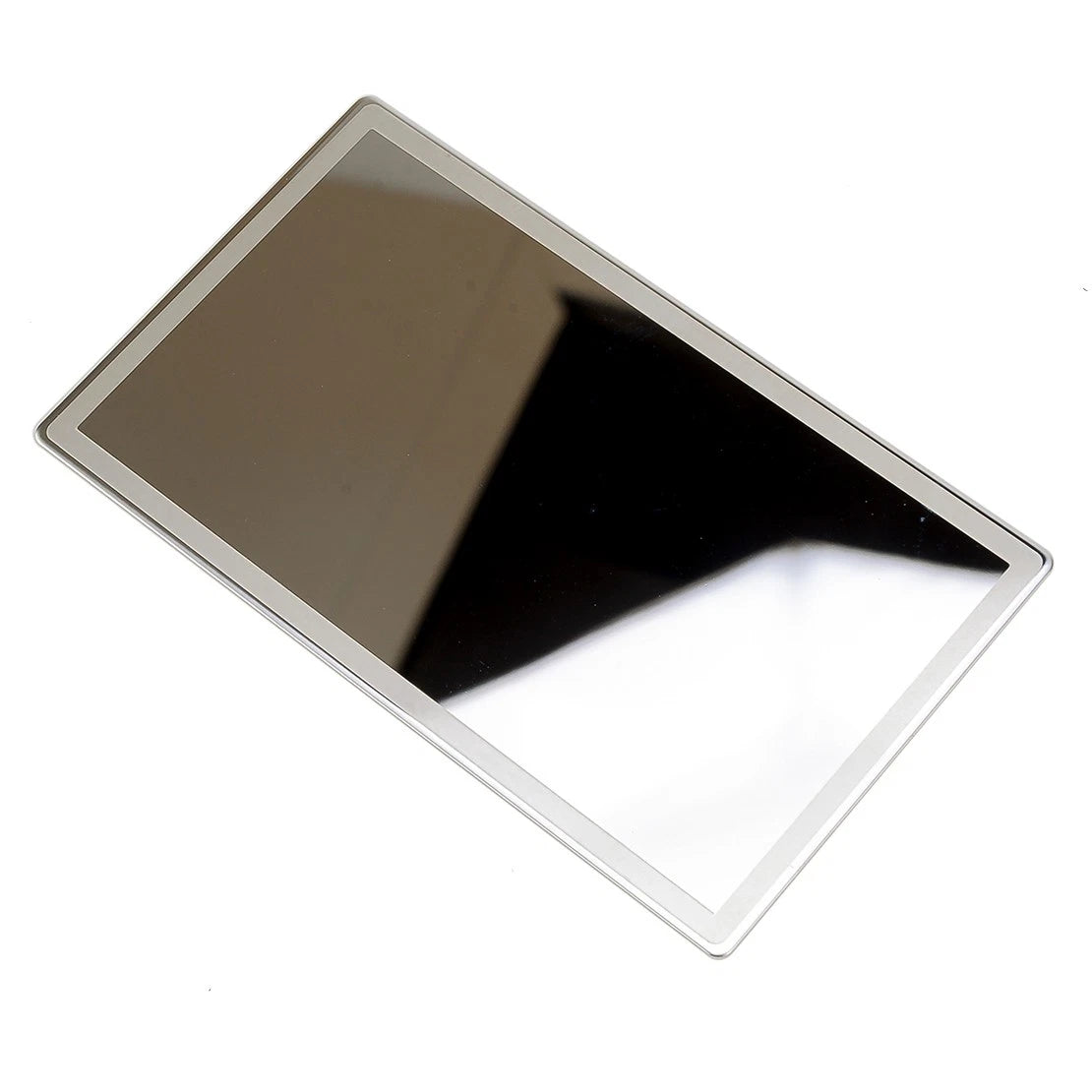 Stainless Steel Sun Visor Makeup Mirror for Car Accessories