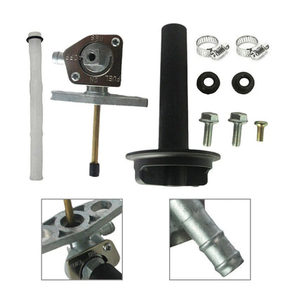 Fuel Valve Petcock & Lever Screw Kit for Honda TRX450 Foreman 500 (2005-2014)