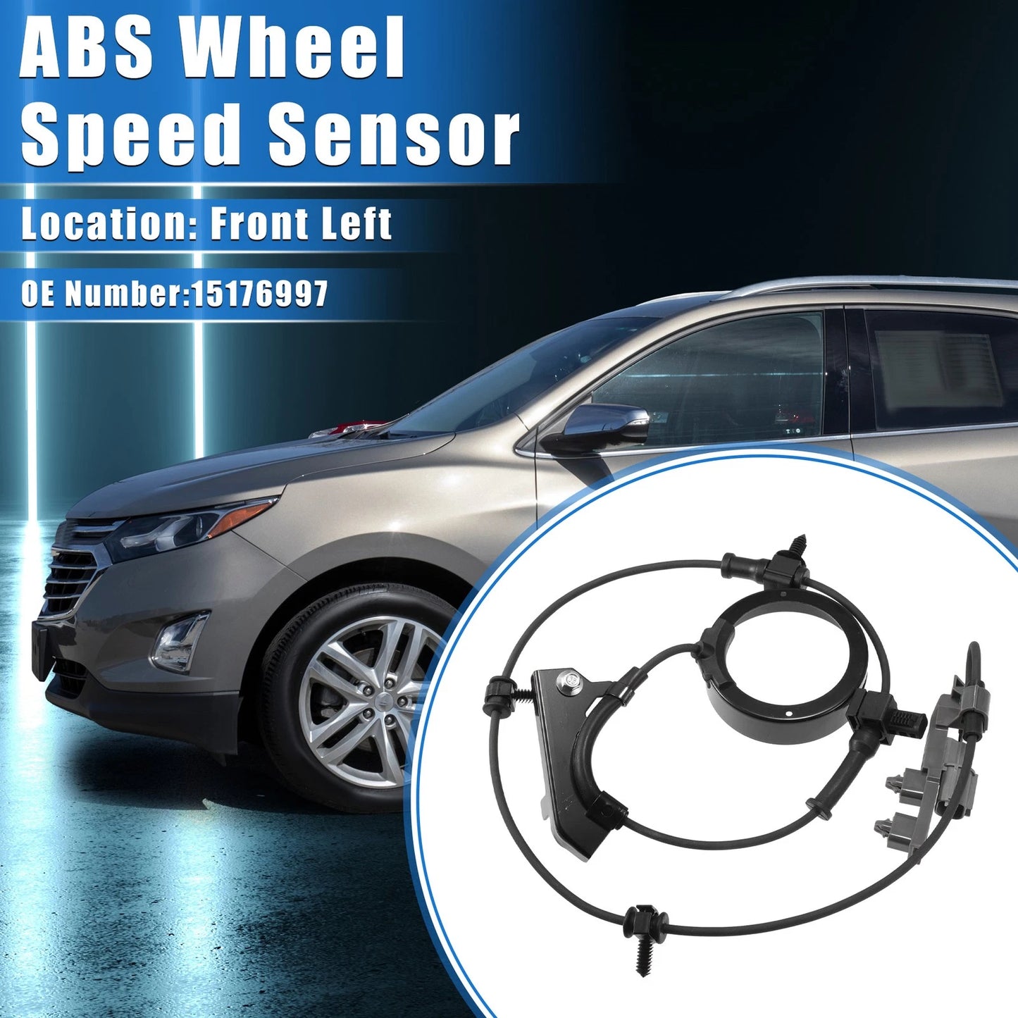 Front Left ABS Wheel Speed Sensor for Chevrolet Colorado