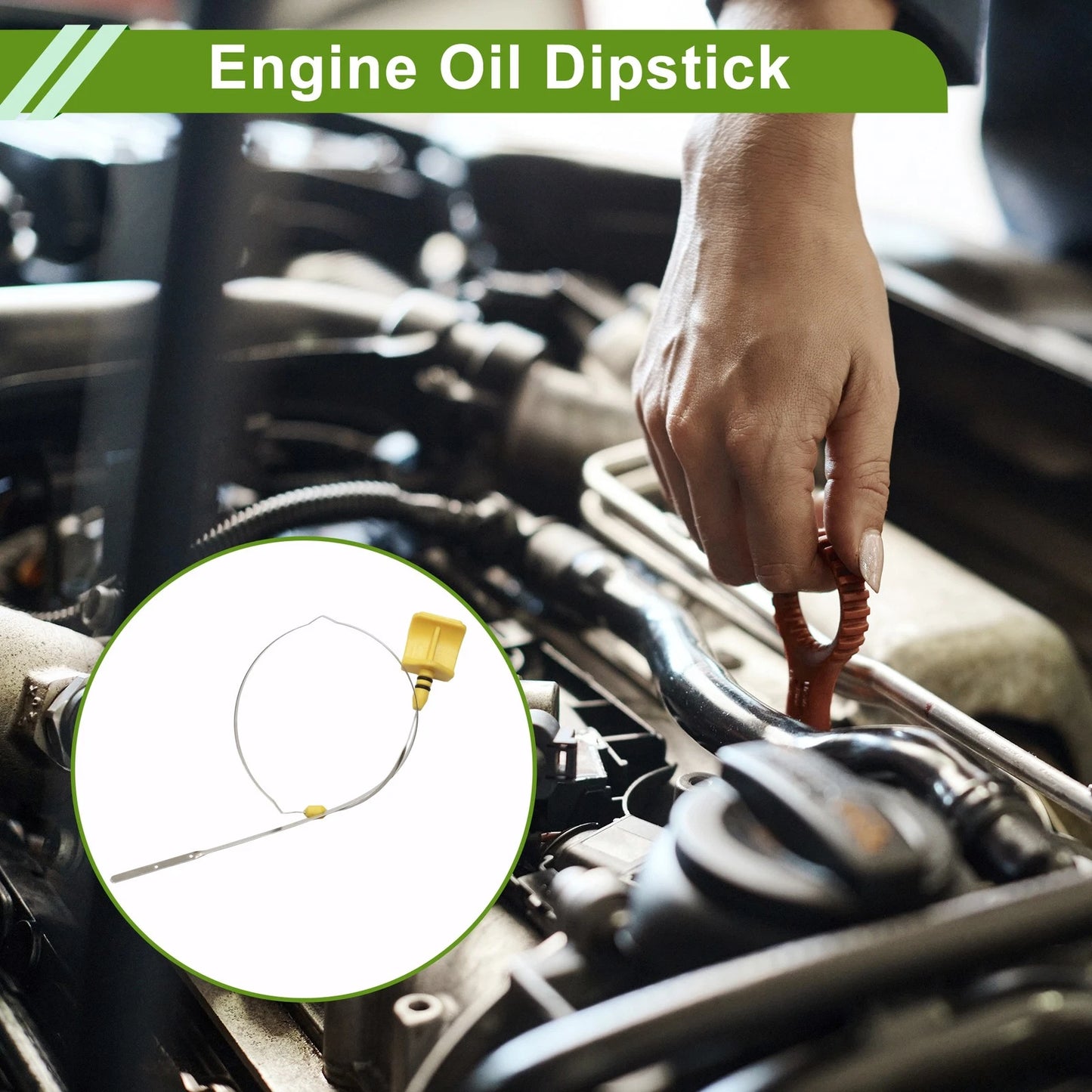 Engine Oil Dipstick for Honda CR-V 2007-2009 ()