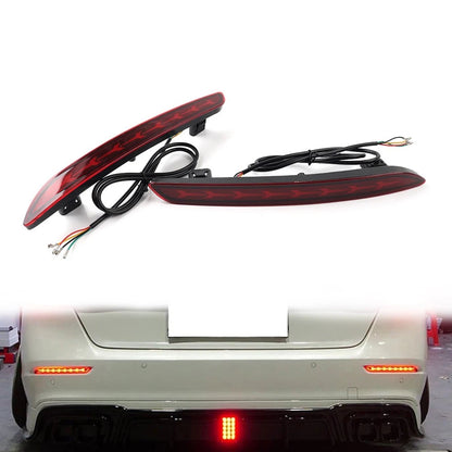 Rear Bumper DRL Turn Signal Lights for Honda Accord (2023-2024) Red