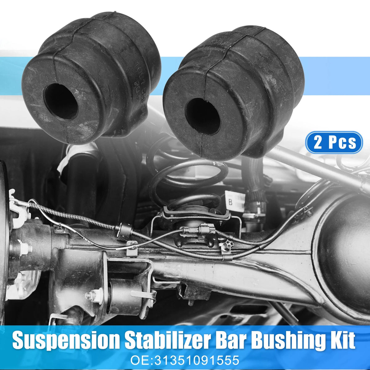 2 x Car Suspension Stabilizer Bar Bushings for BMW 740i (2001-2005)