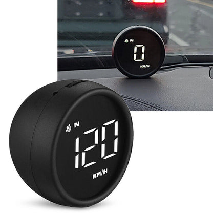 Digital GPS Speedometer Head Up Display for Car - MPH/KM Overspeed Alarm