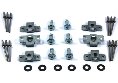 Dzus Verschluss 6 x 17mm Allen Sechskant Kopf Schnellverschluss für Verkleidungen