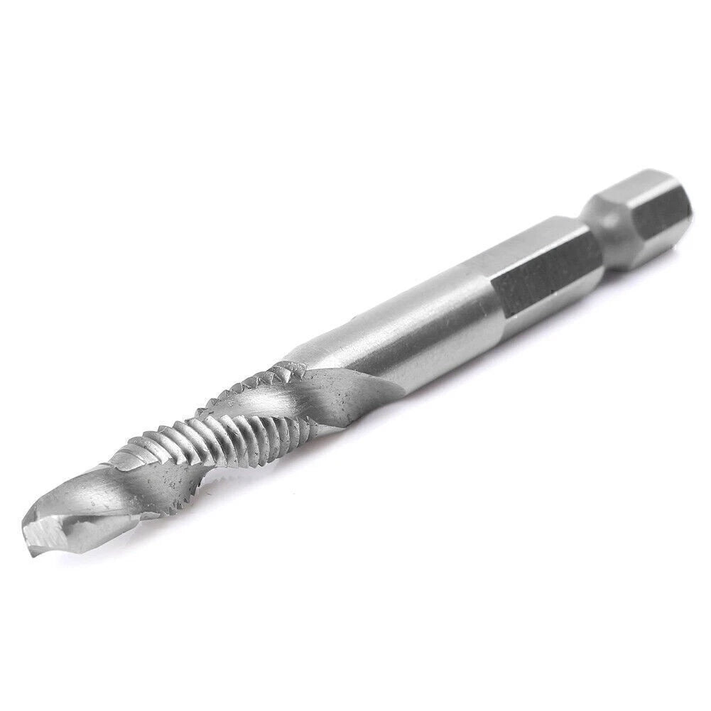 6pc HSS Drill Tap Set M3-M10 for Metric Countersink & Deburr Tools