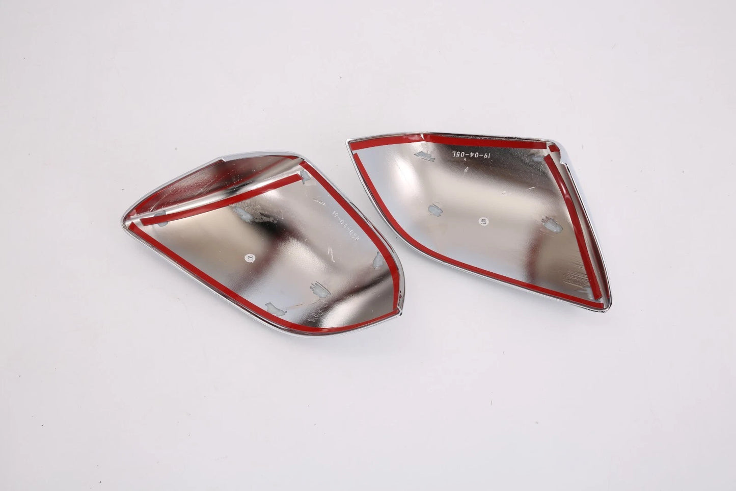 ABS Chrome Rearview Mirror Side Lid Cover Trim for Tesla Model 3 (2018-2023) 2 x