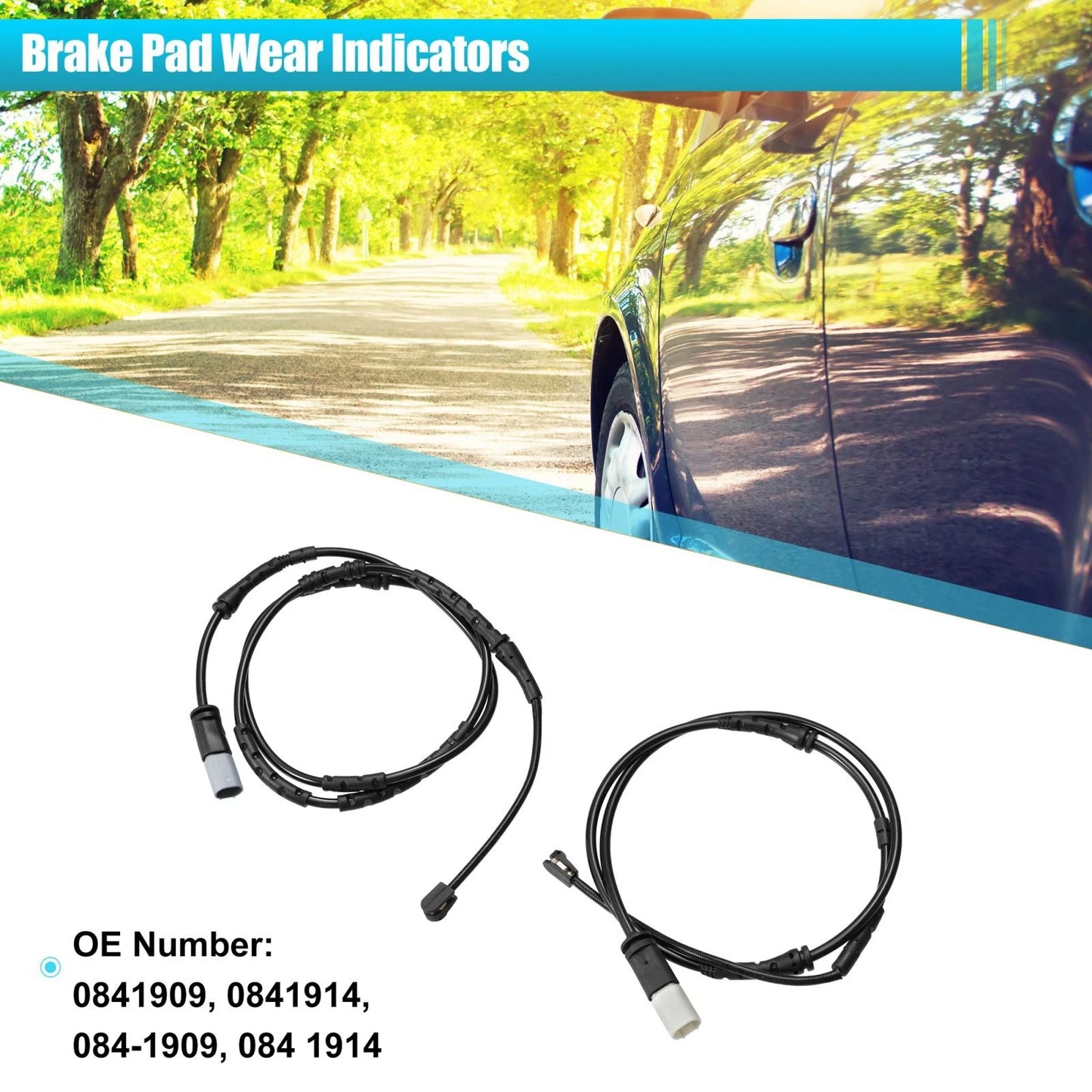 Brake Pad Wear Sensors for BMW X3 X4 (2011-2016)