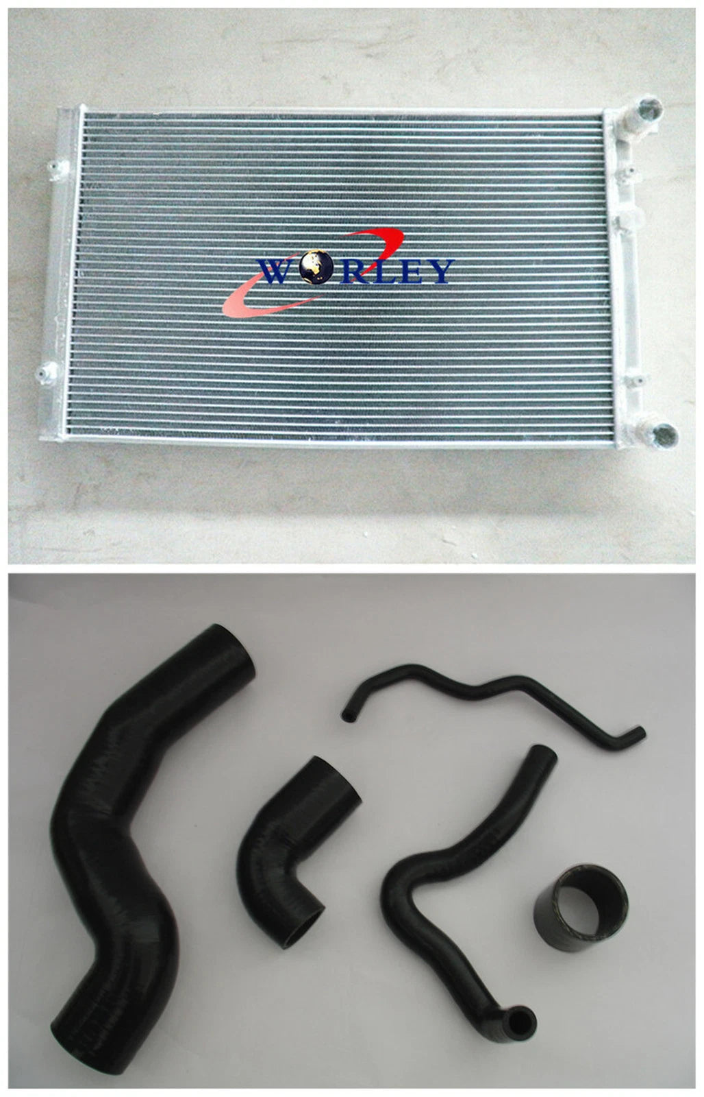 Radiator BLACK Hose for VW Golf GTI/Bora MK4, Audi A3/TT, Seat Leon (1997-2006)