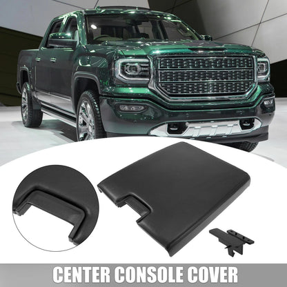 Center Console Cover Black OEM for Chevrolet Silverado 1500 (2007-2013)