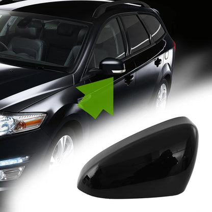 Driver Side Mirror Cover for 2013-2019 Ford Fusion - Left Side Cap Shell
