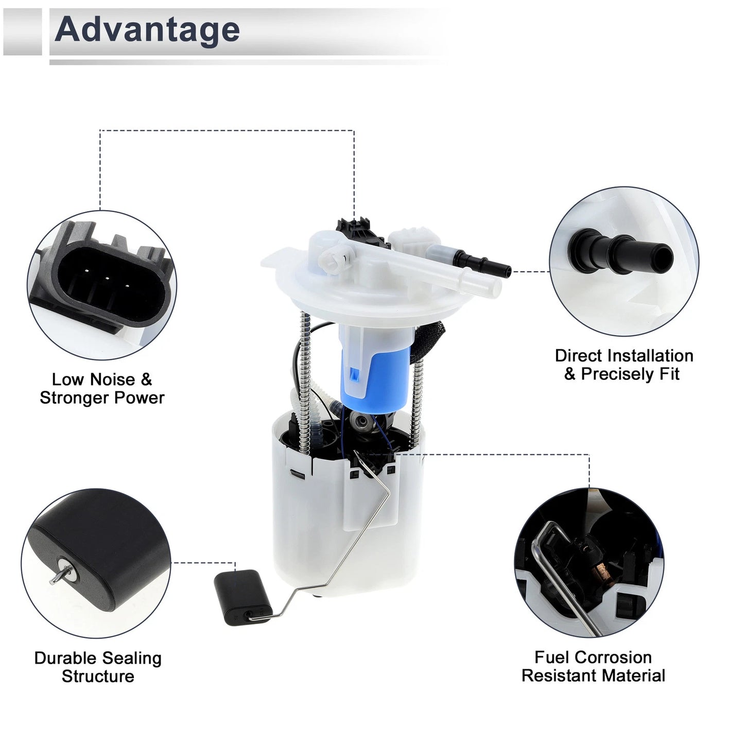 Fuel Pump Assembly for Chevy Impala (2008-2011)