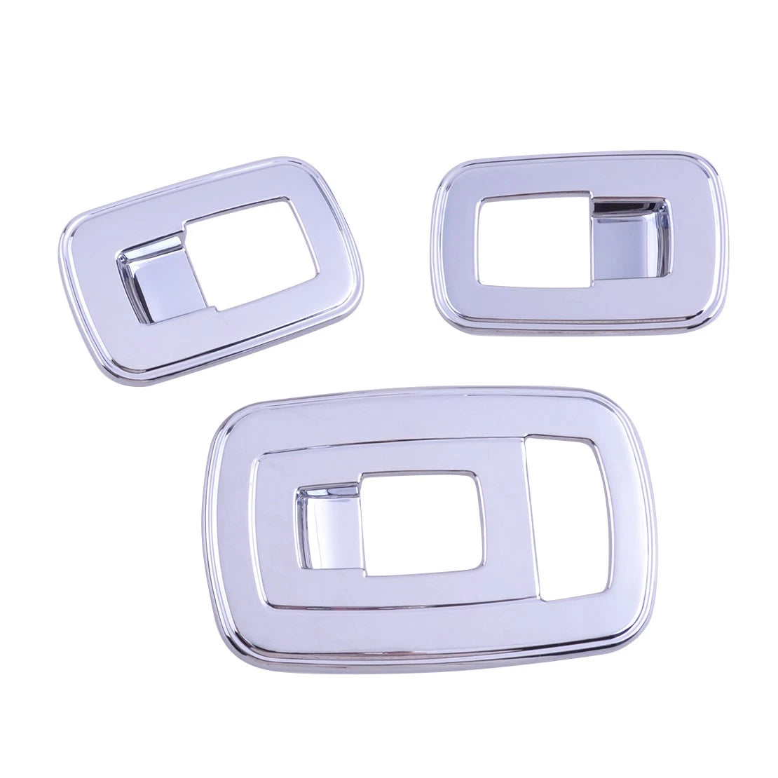 Chrome Interior Door Window Switch Cover Trim for Dodge Ram 1500 (2018+)