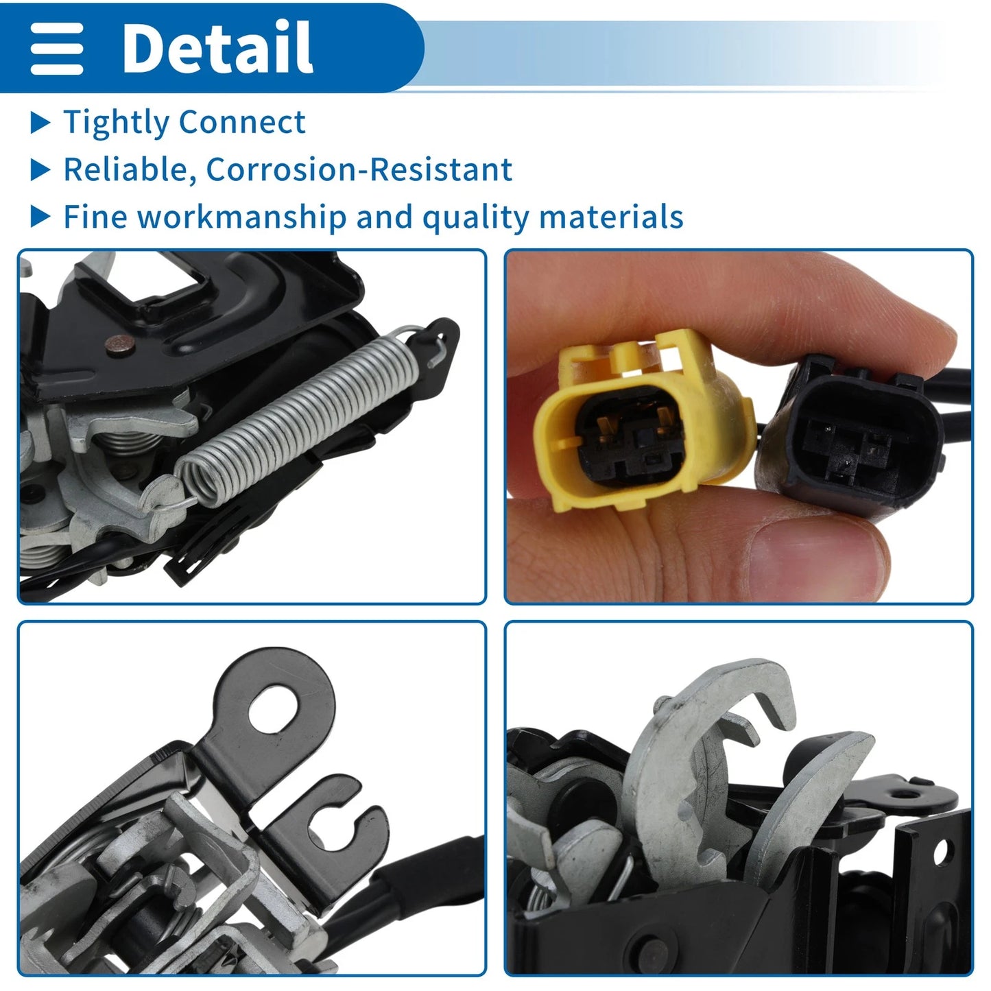 Hood Latch Assembly for BMW 5 Touring G31 (2017-2023) 1 x Pcs