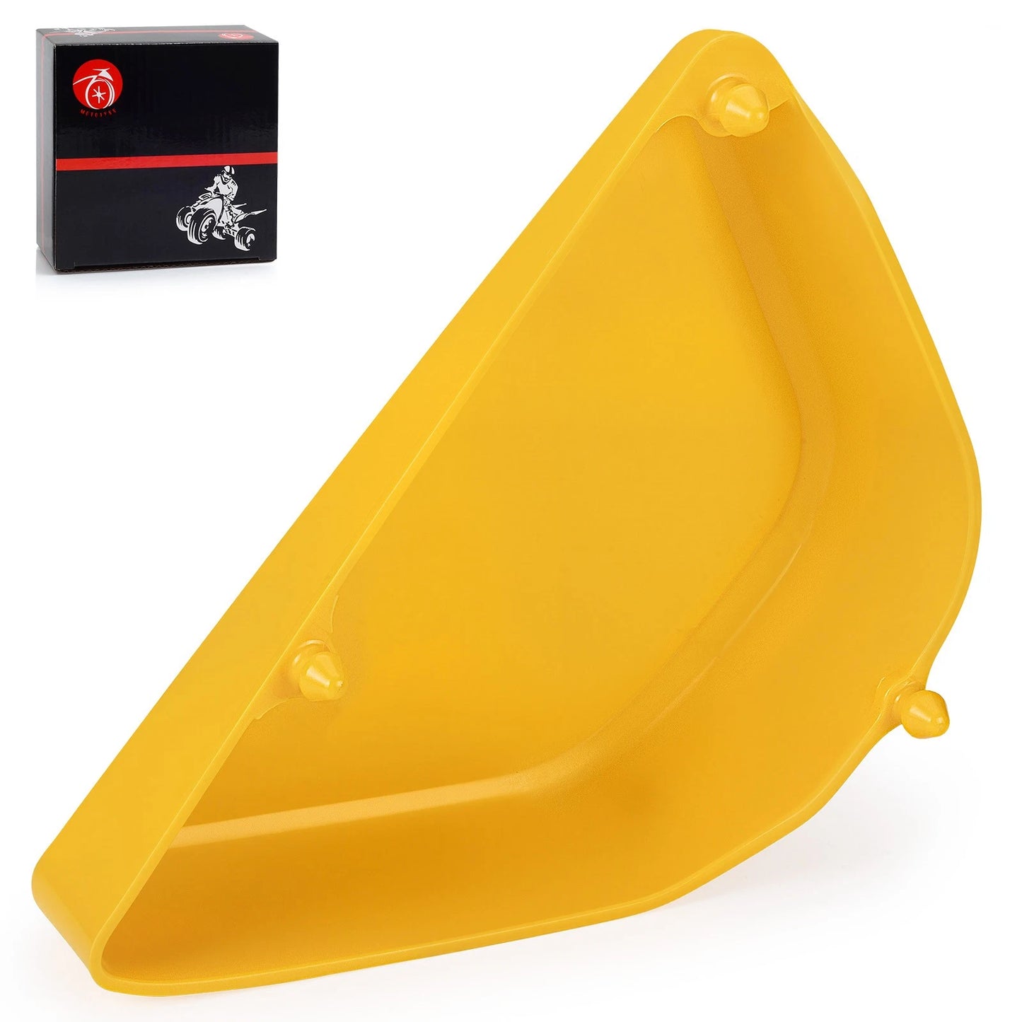 Left Side Cover for Honda Z50/Z50A Mini Trail 1972-1978 Yellow