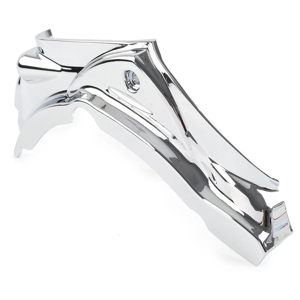 Chrome Cylinder Base Side Cover for Harley Softail (2007-2017)