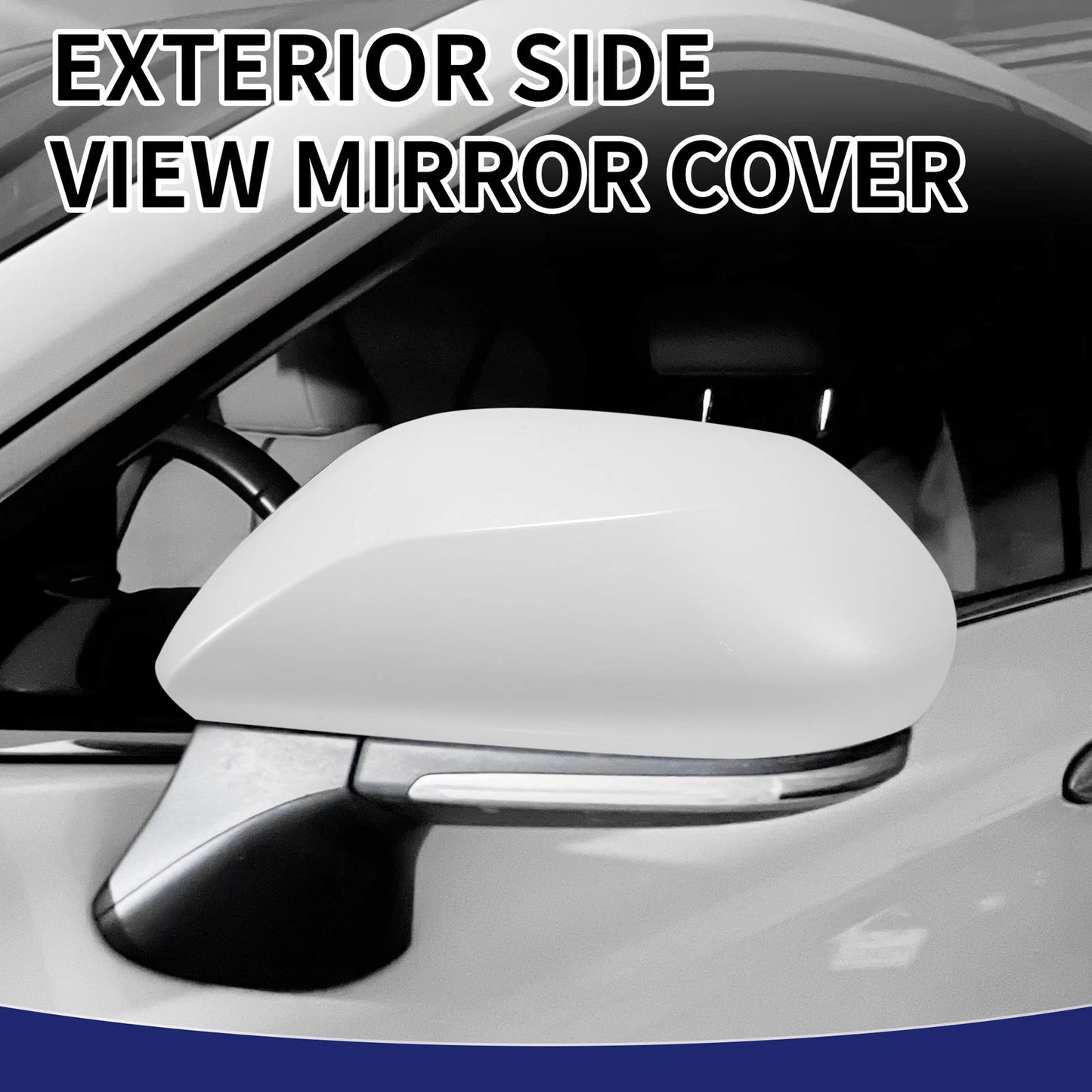 1 x Right Side Mirror Cover Cap for Toyota Prius (2016–2019)