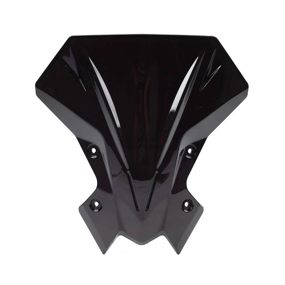 Black Windshield Visor Deflector for Kawasaki Z900 (2020-2024)