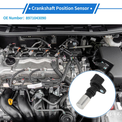 Crankshaft Position Sensor for Acura SLX (1996-1997) 1 Pc Black