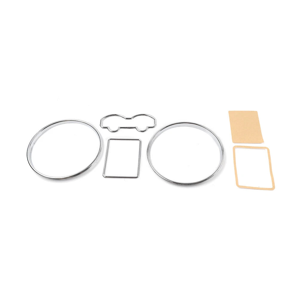 Speedometer Gauge Dial Trim Rings for VW Golf MK4, Passat B5, T4, Jetta 4 (1997-2006)