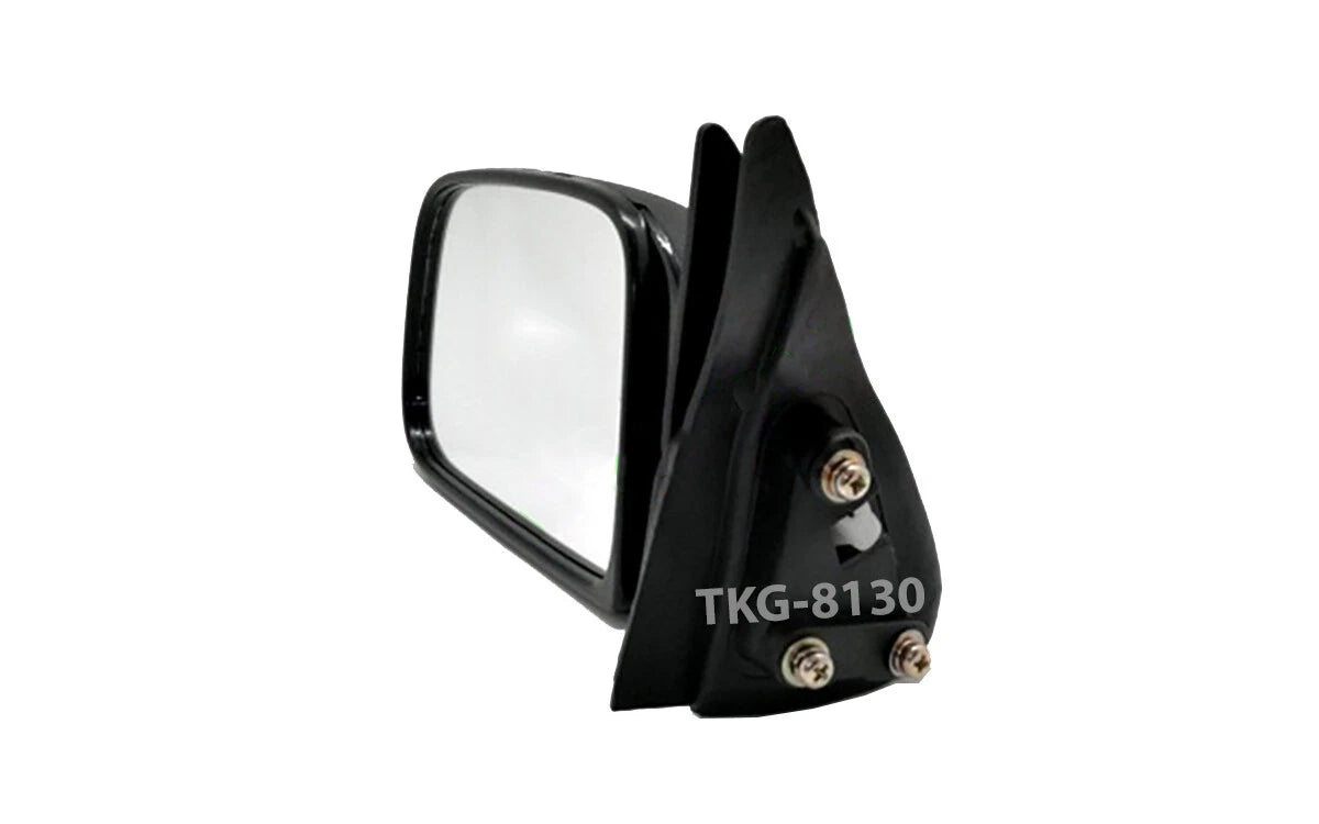 LH Manual Side View Mirror Black for Toyota Hilux MK3 LN85 (1989-1995)
