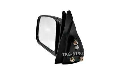 LH Manual Side View Mirror Black for Toyota Hilux MK3 LN85 (1989-1995)