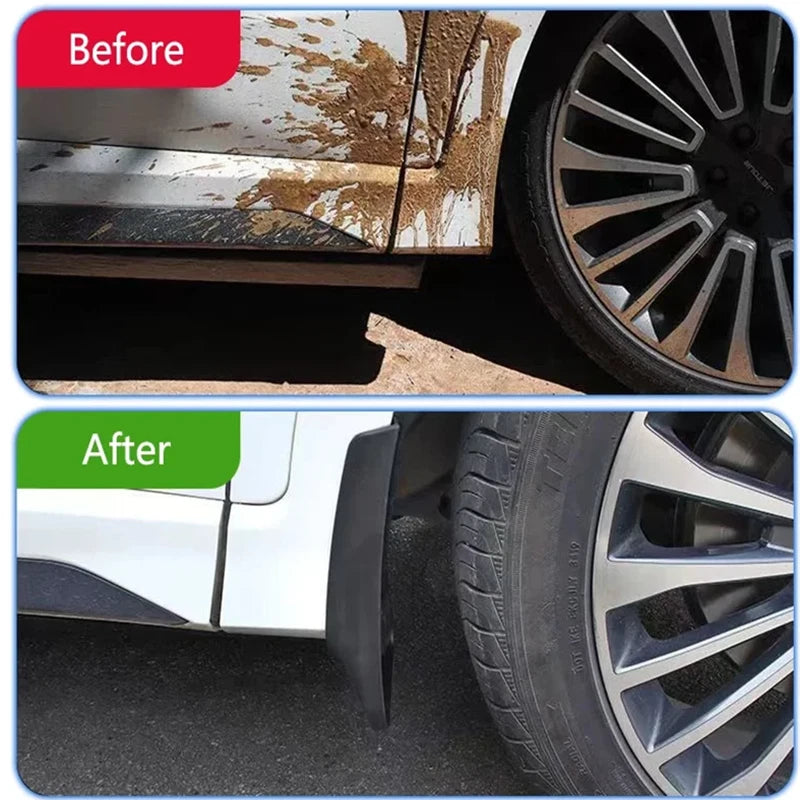 4 x Splash Guards Mud Flaps Mud Fender Mudguard for Lincoln Corsair (2020–2021)