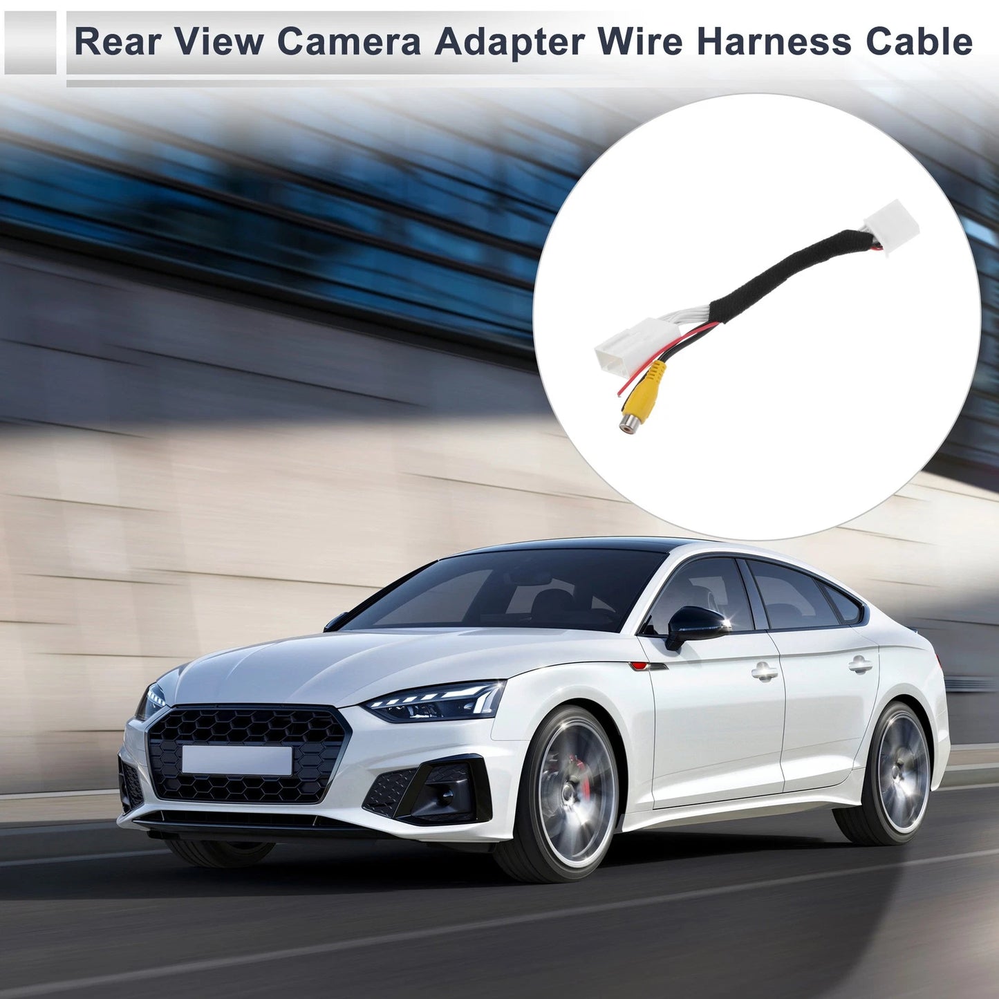 Rear View Camera Adapter Wire Harness for Toyota 4Runner (2012–2014)
