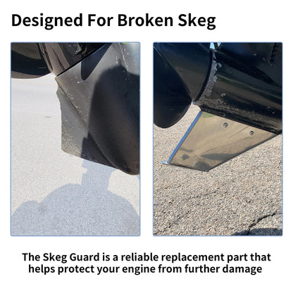 Skeg Guard for Mercury Mariner 40-60HP 4-Stroke Big Foot
