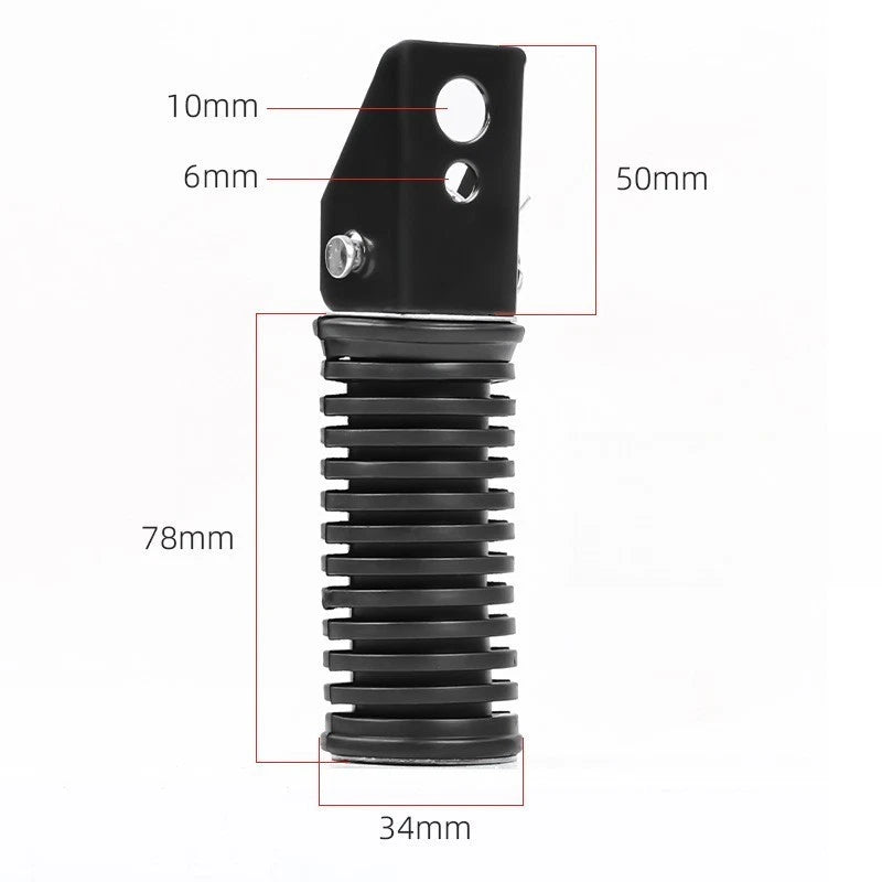Rear Foot Pedals Textured Anti Slip for GN125 GS125