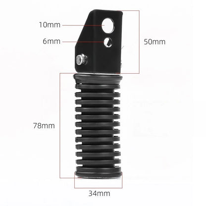 Rear Foot Pedals Textured Anti Slip for GN125 GS125