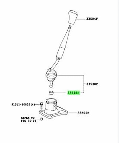 Shift Bushing for Toyota Hilux 1kd(2015-2019)