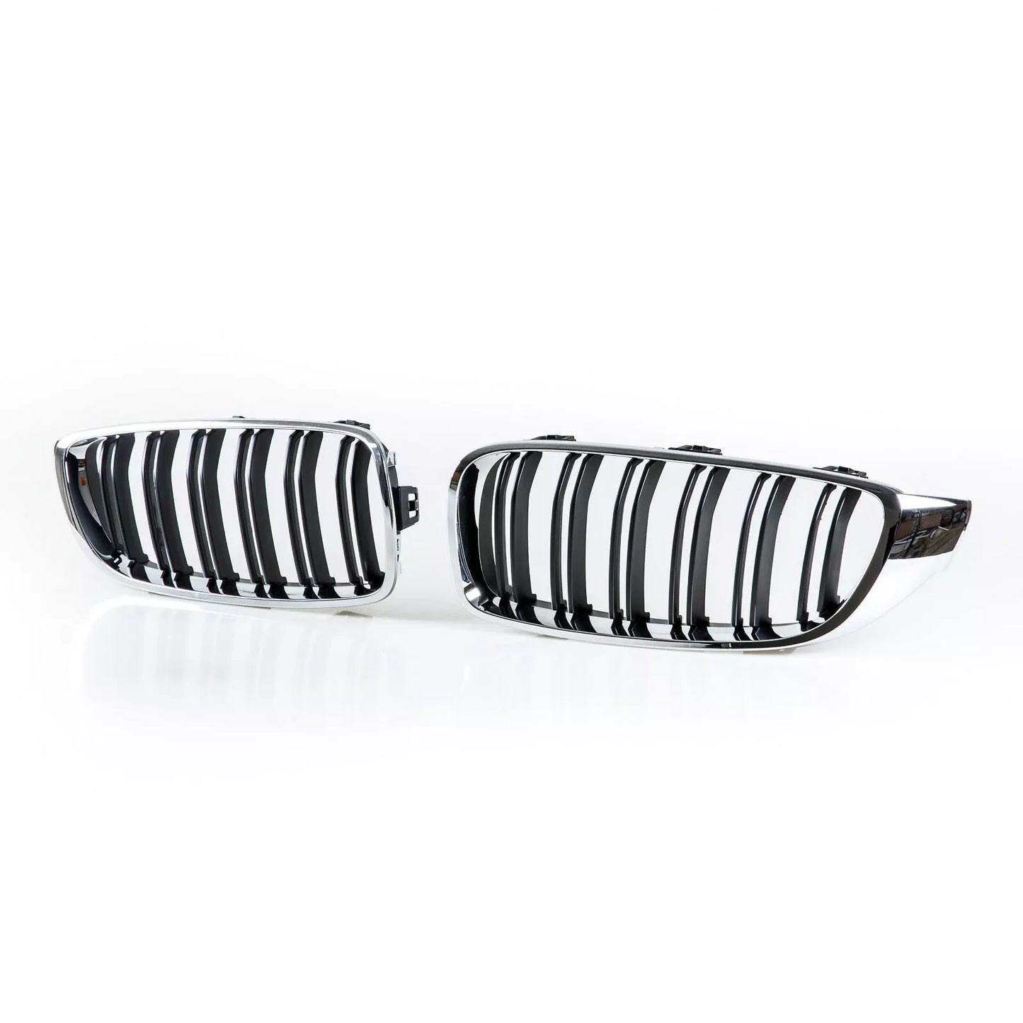 M4 Style Chrome Black Front Grill for BMW F32 F33 F36 F80 F82 M3 M4 (2012-2020)