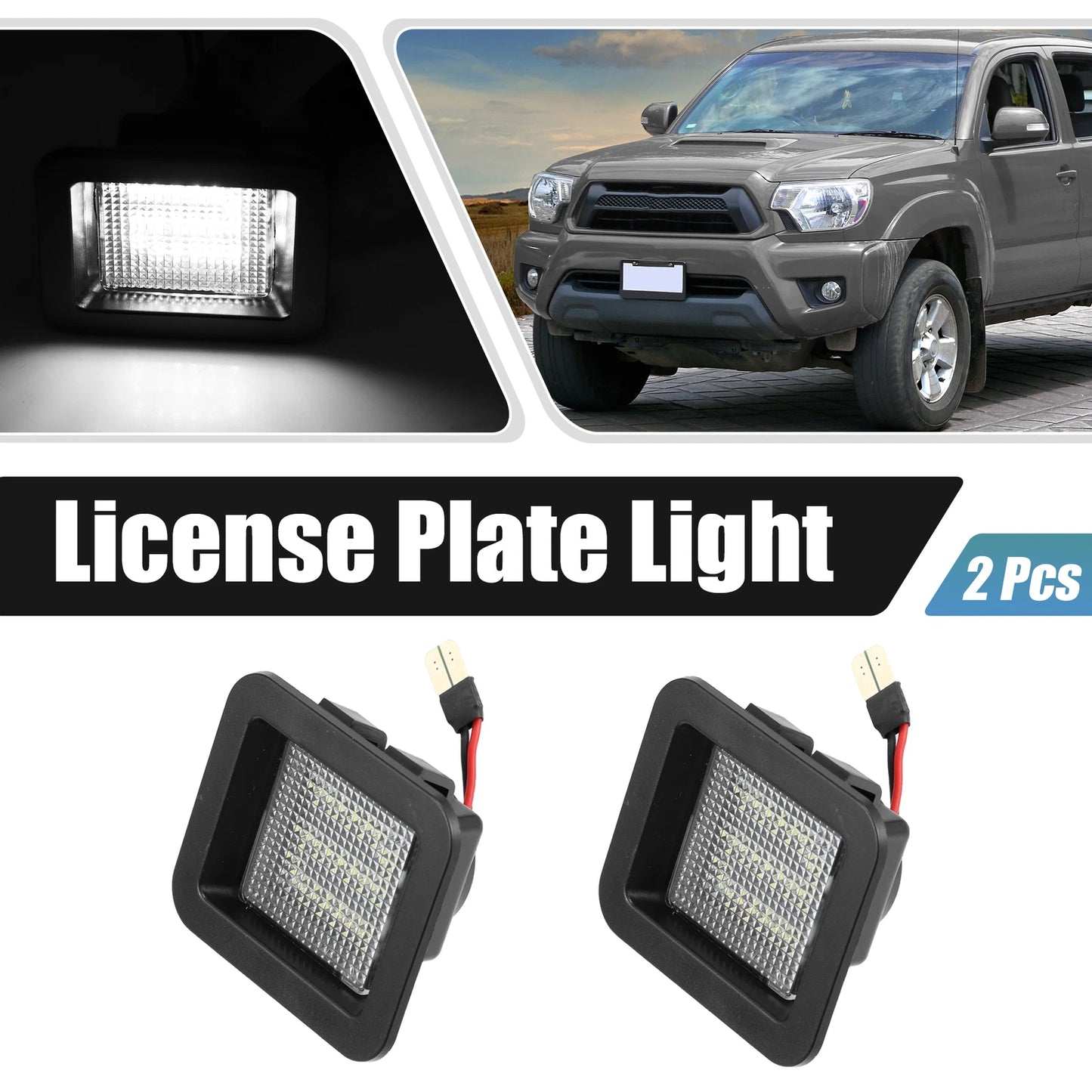 LED License Plate Light Assembly for Ford F150 (2015-2020)