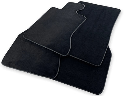 Floor Mats for BMW 4 Series G23 Convertible with Rovbut Emblem & Side Clips