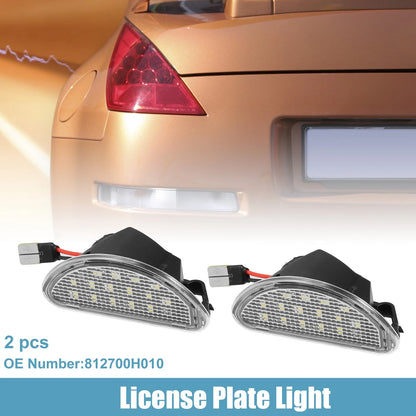 LED License Plate Lights for Toyota Aygo (2005-2014)