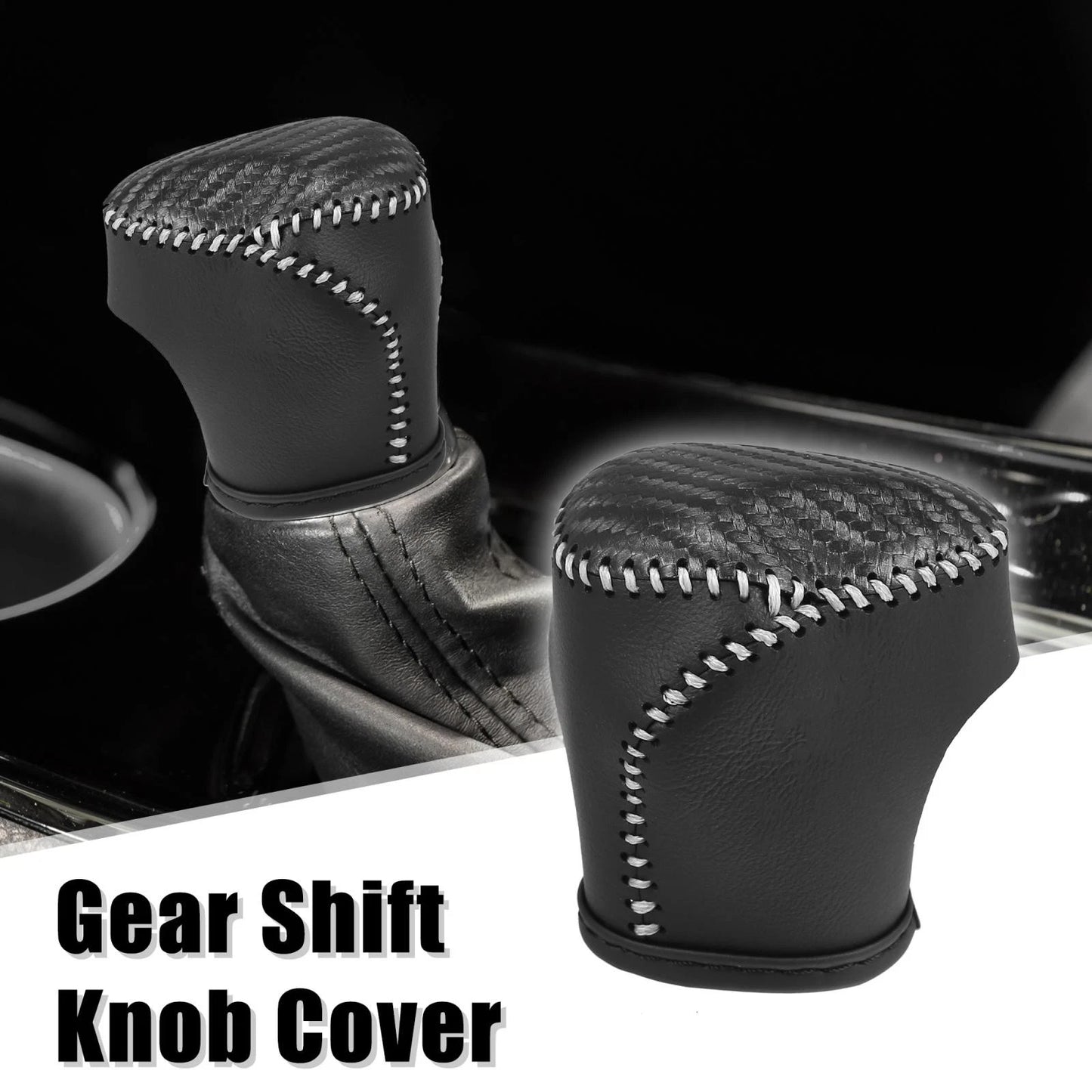Carbon Fiber Gear Shift Knob Cover for Toyota C-HR (2017-2021)