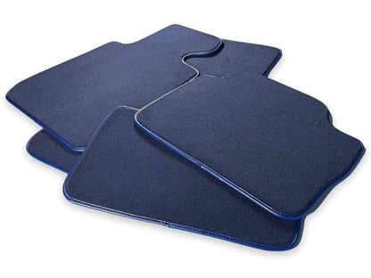 Floor Mats for Rolls Royce Shadow 1965-1977 Dark Blue Carpets 2 x AutoWin