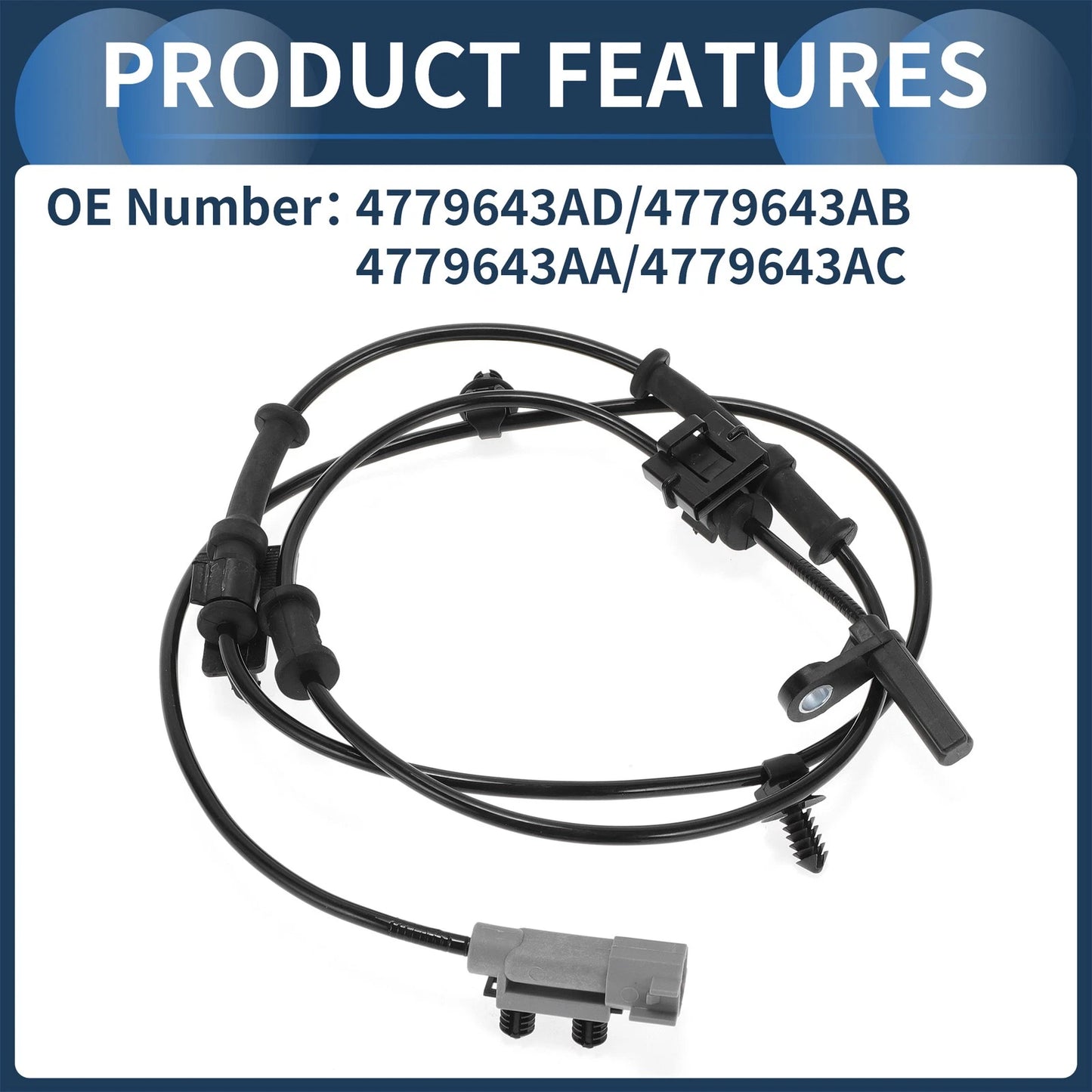 ABS Wheel Speed Sensor for Chrysler 300 Rear Left (2011-2022)