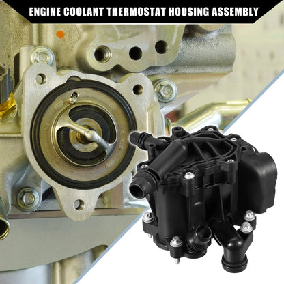 Engine Coolant Thermostat Housing for BMW 530i XDrive (2006-2010)