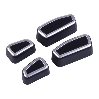 4pc Front Seat Adjustment Switch Covers for Jeep Cherokee Grand Patriot Durango
